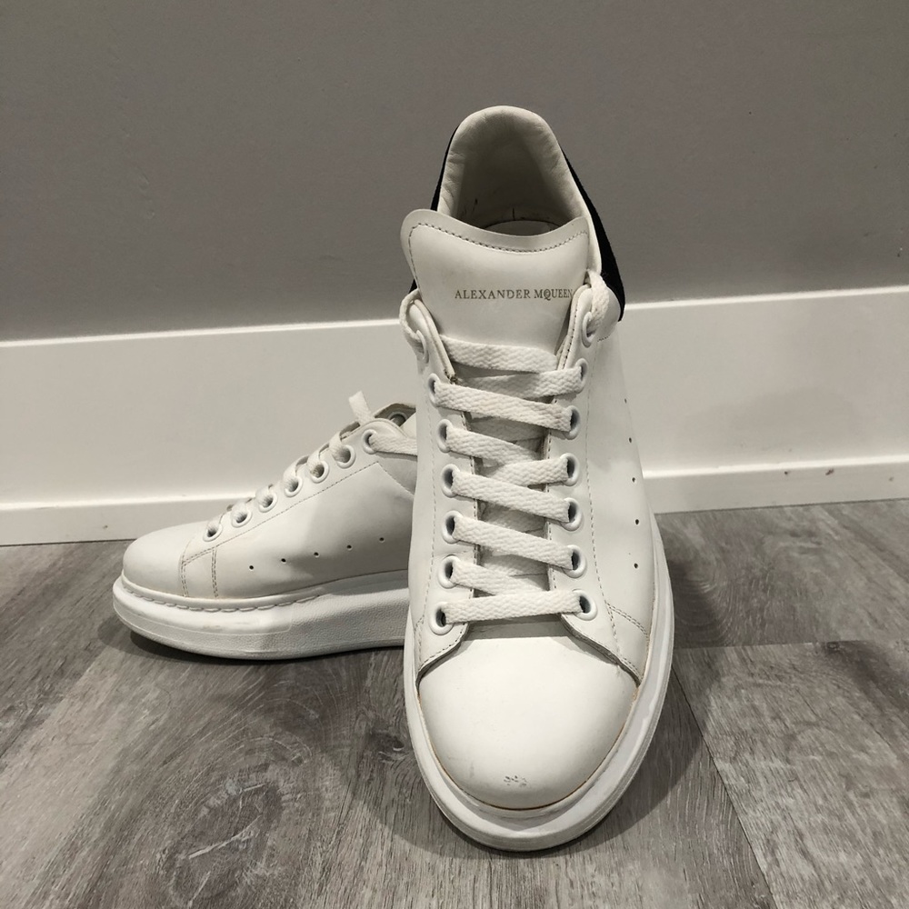 Alexander McQueen Suede&Leather Platform Sneakers